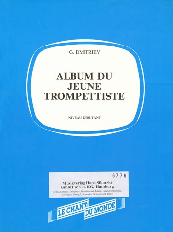 Album für den jungen Trompeter&nbsp;&nbsp;für Trompete und Klavier&nbsp;&nbsp;