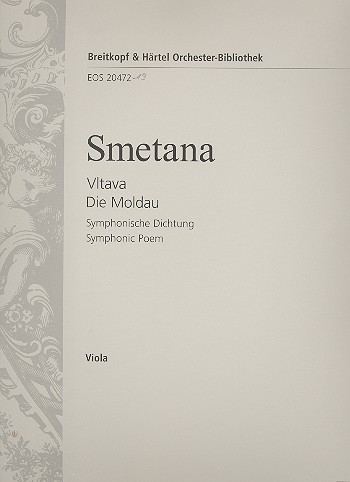 Die Moldau  für Orchester  Viola