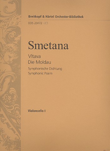 Die Moldau  für Orchester  Violoncello 1