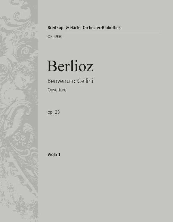 Benvenuto Cellini op.23 - Ouvertüre  für Orchester  Viola