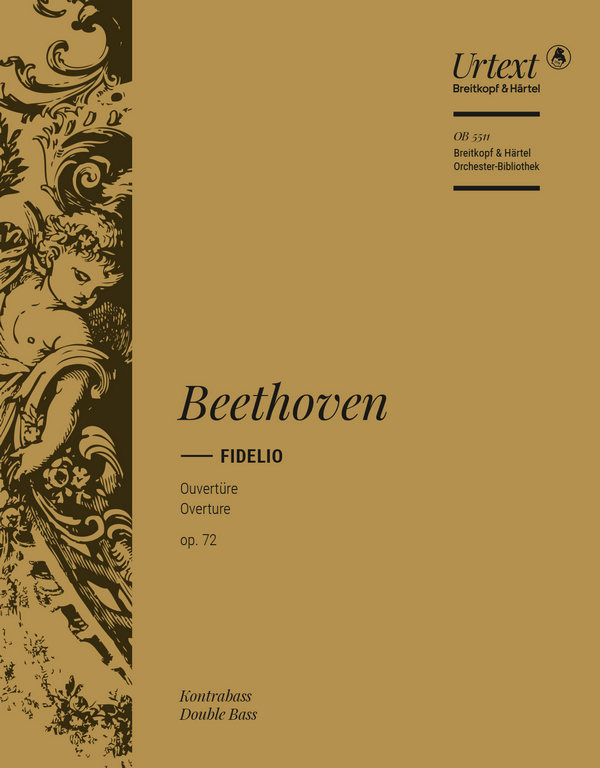Ouvertüre zur Oper Fidelio op.72&nbsp;&nbsp;für Orchester&nbsp;&nbsp;Kontrabass