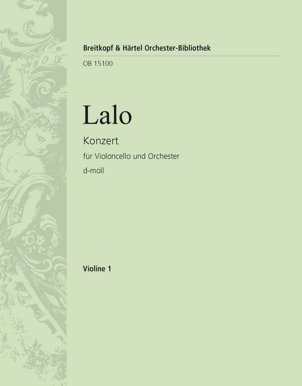 Konzert d-Moll  für Violoncello und Orchester  Violine 1