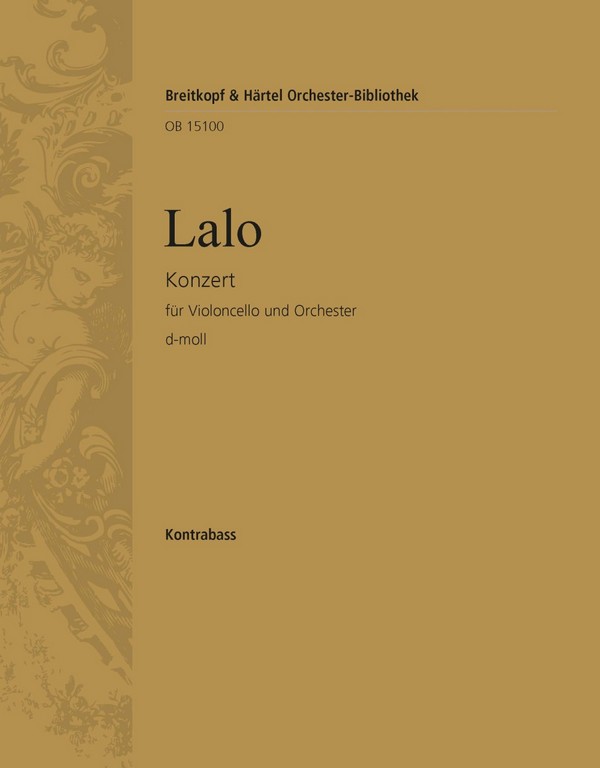 Konzert d-Moll  für Violoncello und Orchester  Kontrabass