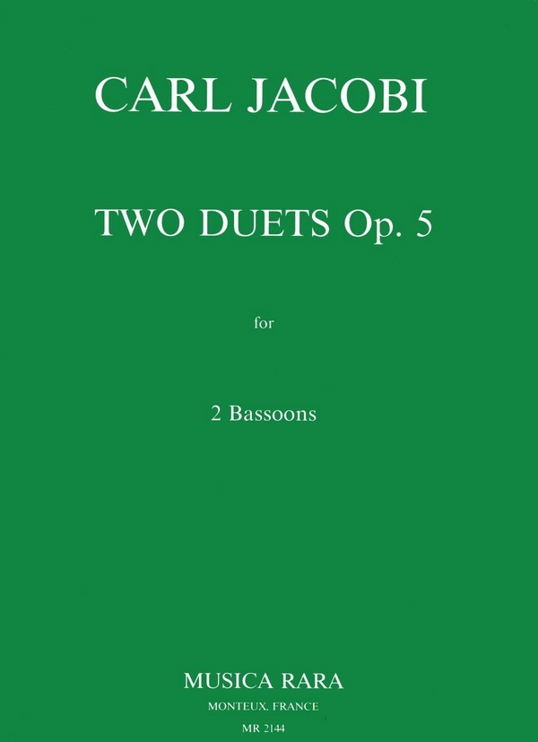 Zwei Duette op. 5  für 2 Fagotte  