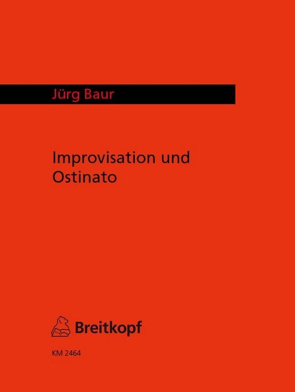 Improvisation und Ostinato  für 4 Fagotte  Partitur und Stimmen