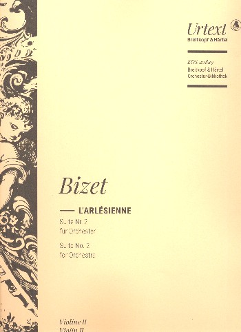 L'Arlésienne Suite Nr.2  für Orchester  Violine 2