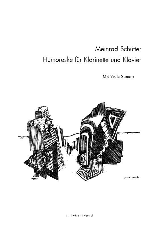 Humoreske (1989)  für Klarinette und Klavier  