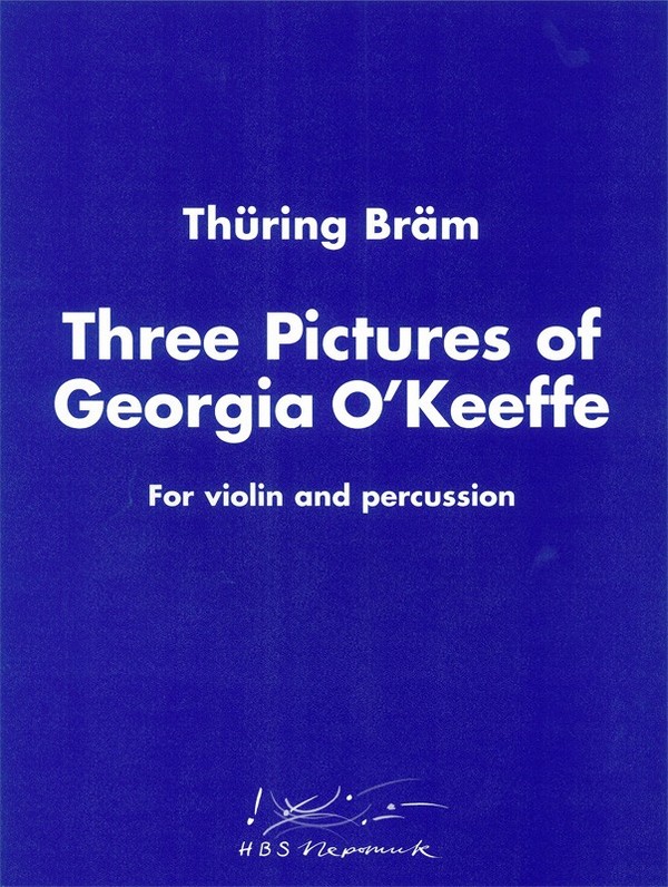 Three pictures of Georgia O'Keeffe  for violin and percussion  