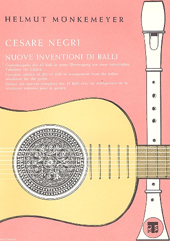Nuove inventioni di balli&nbsp;&nbsp;43 balli für Gitarre&nbsp;&nbsp;