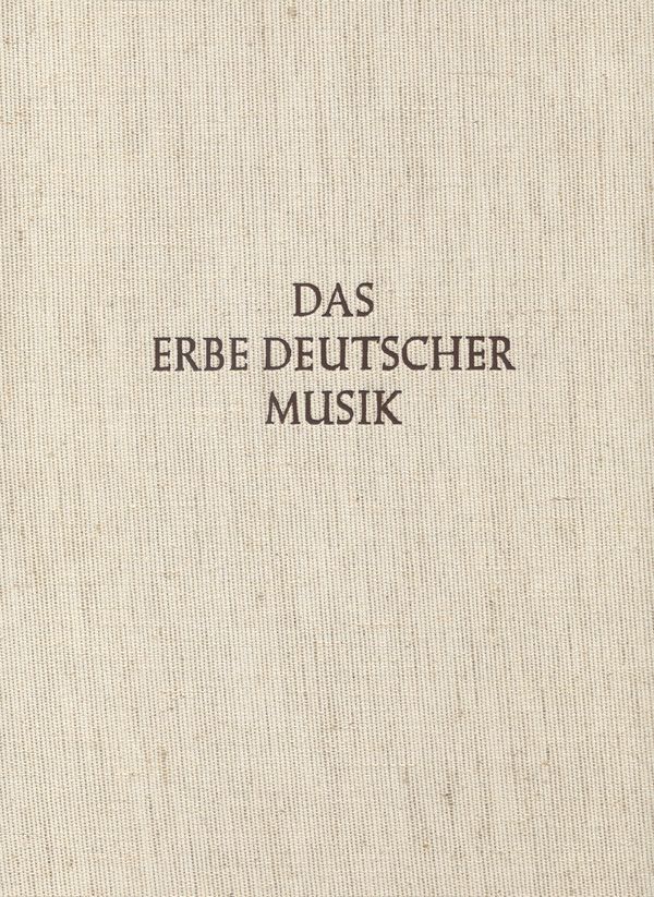 Geistliche Harmonien (1665). Das Erbe Deutscher    Gesamtausgabe, Partitur, Sammelband, Urtextausgabe