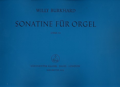 Sonatine op.52  für Orgel  Archivkopie