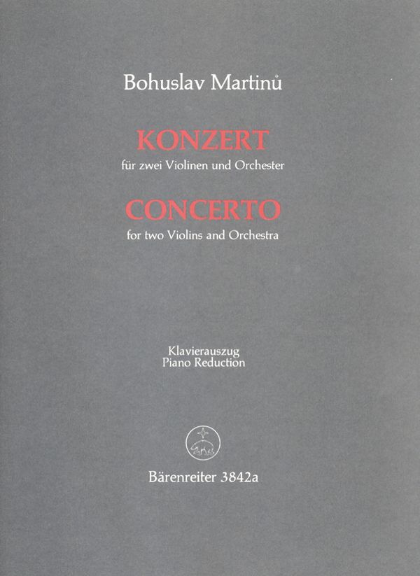 Konzert&nbsp;&nbsp;:&nbsp;&nbsp;Klavierauszug V/Klav