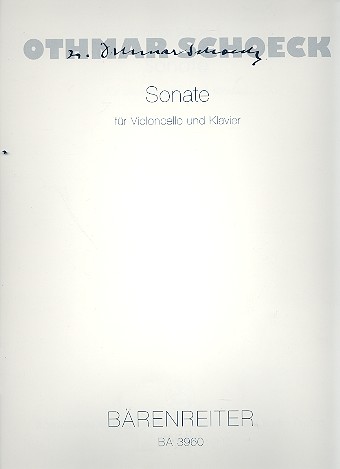 Sonate für Violoncello und Klavier    