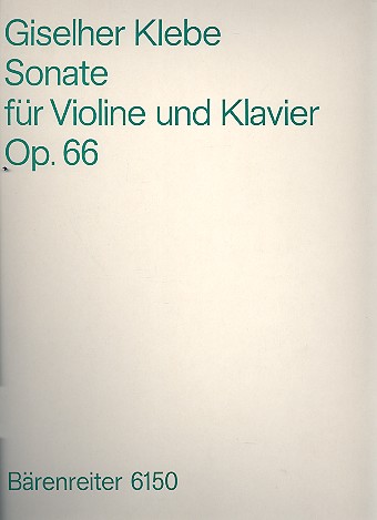 Sonate op.66  für Violine und Klavier  