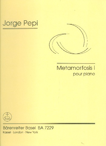 Metamorfosis no.1&nbsp;&nbsp;pour piano&nbsp;&nbsp;
