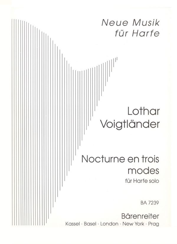 Nocturne en trois modes&nbsp;&nbsp;für Harfe&nbsp;&nbsp;