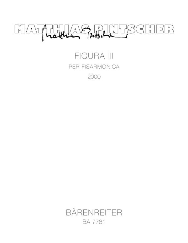 Figura III per fisarmonica  :  Spielpartitur(en) Akk