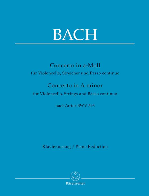 Konzert a-Moll BWV593