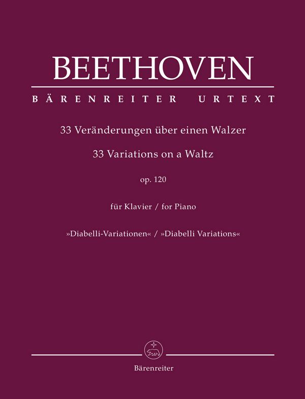 33 Variations on a Waltz op.120  for piano  