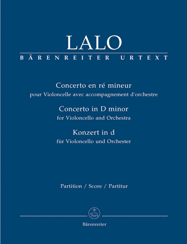 Konzert d-Moll für Violoncello  und Orchester  Partitur
