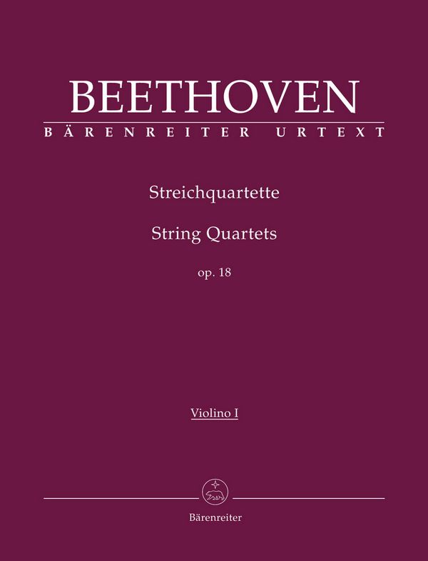 Streichquartette op.18&nbsp;&nbsp;&nbsp;&nbsp;Stimmen