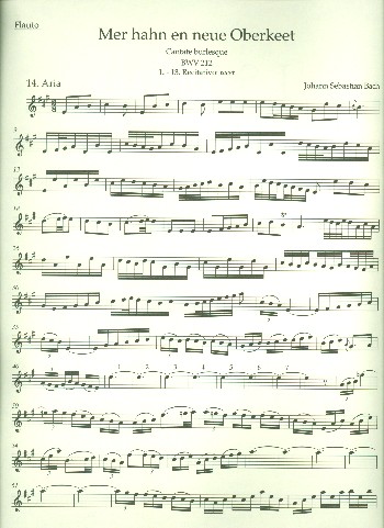 Mer hahn en neue Oberkeet&nbsp;&nbsp;Kantate Nr.212 BWV212&nbsp;&nbsp;Harmoniestimmen