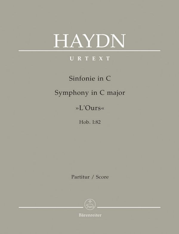 Sinfonie C-Dur Nr.82 Hob.I:82&nbsp;&nbsp;für Orchester&nbsp;&nbsp;Partitur