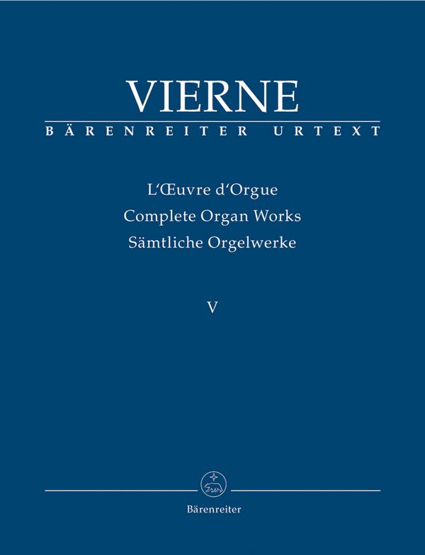 Sämtliche Orgelwerke Band 5&nbsp;&nbsp;&nbsp;&nbsp;