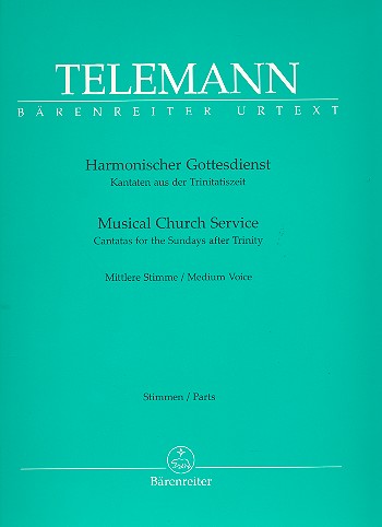 Harmonischer Gottesdienst&nbsp;&nbsp;für Gesang, Melodieinstrument und Bc&nbsp;&nbsp;Stimmen