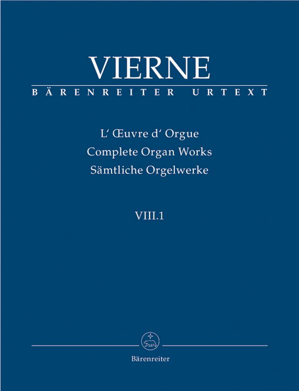 Sämtliche Orgelwerke Band 8,1&nbsp;&nbsp;Pièces en style libre en 2 livres&nbsp;&nbsp;op.31 Livre 1