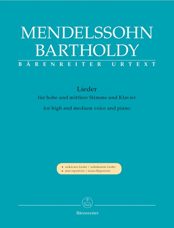 Lieder &nbsp;&nbsp;für hohe (mittlere) Stimme und Klavier&nbsp;&nbsp;