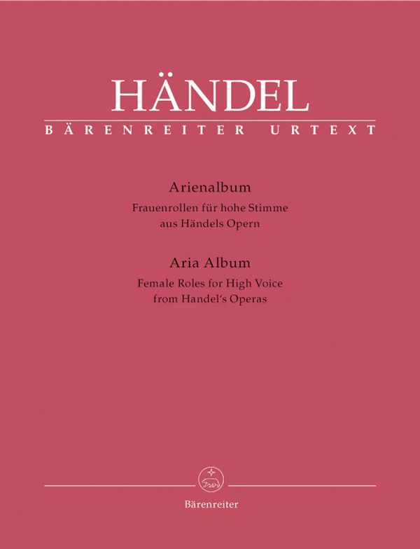 Arienalbum &nbsp;&nbsp;für Gesang (hohe Frauenstimme) und Klavier&nbsp;&nbsp;