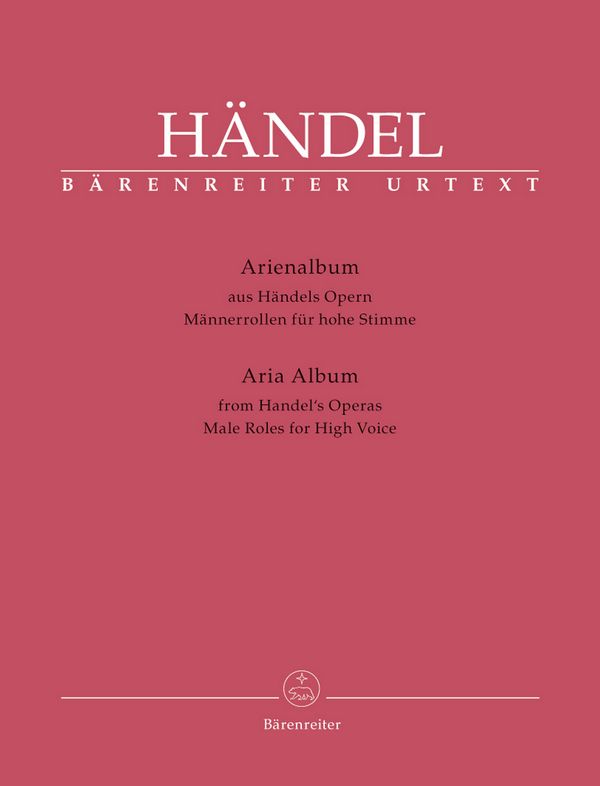 Arienalbum &nbsp;&nbsp;für Gesang (hohe Männerstimme) und Klavier&nbsp;&nbsp;