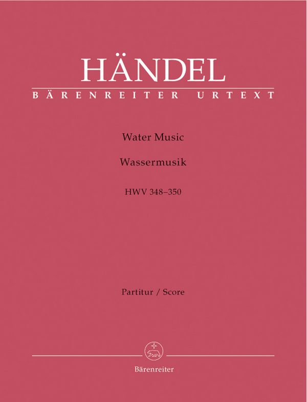 Wassermusik HWV348-350&nbsp;&nbsp;für Orchester&nbsp;&nbsp;Partitur