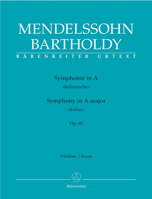 Sinfonie A-Dur Nr.4 op.90&nbsp;&nbsp;für Orchester&nbsp;&nbsp;Partitur