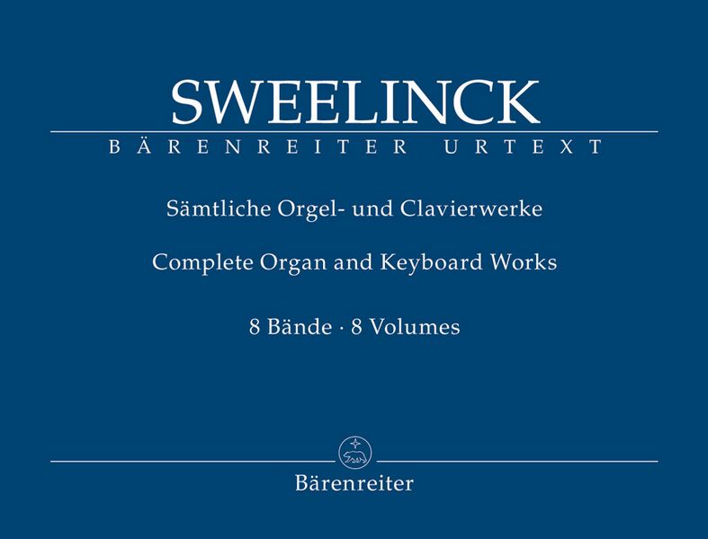 Sämtliche Orgel- und Clavierwerke Band 1-4 (mit Teilbänden)  für Orgel (Cembalo/Klavier)  Set mit 8 Bänden