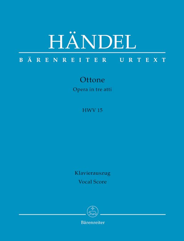 Ottone HWV15 für Soli, gem Chor und&nbsp;&nbsp;Orchester&nbsp;&nbsp;Klavierauszug (dt/it)