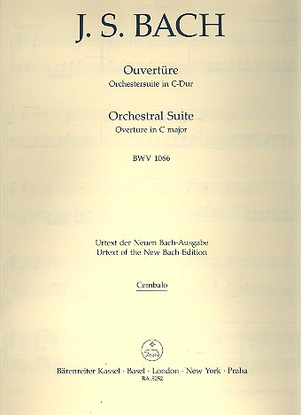 Ouvertüre C-Dur Nr.1 BWV1066&nbsp;&nbsp;für Orchester&nbsp;&nbsp;Cembalo