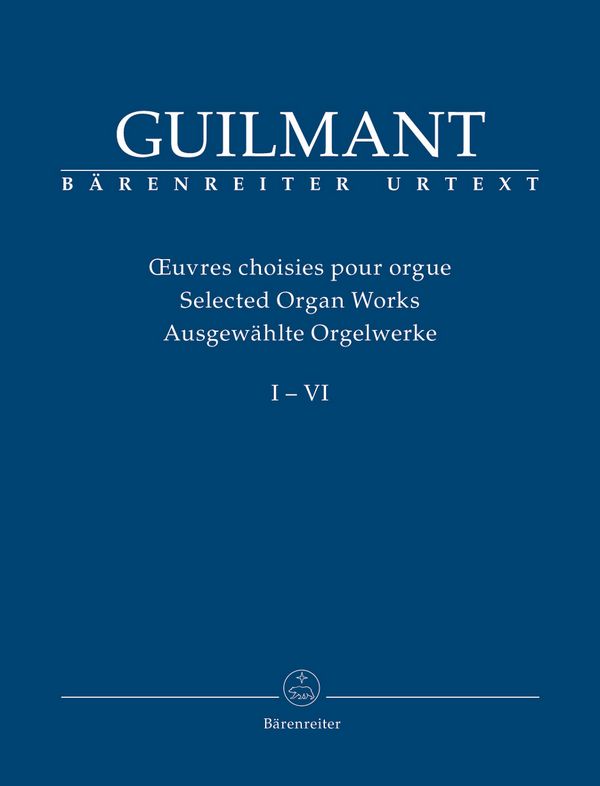 Ausgewählte Orgelwerke Band 1-6     6 Bände
