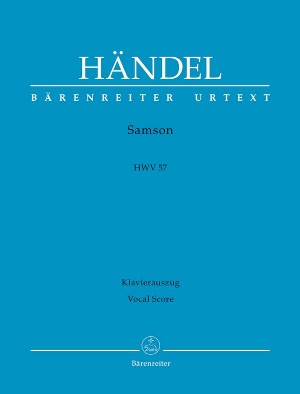Samson HWV57 &nbsp;&nbsp;für Soli, gem Chor und Orchester&nbsp;&nbsp;Klavierauszug (en)