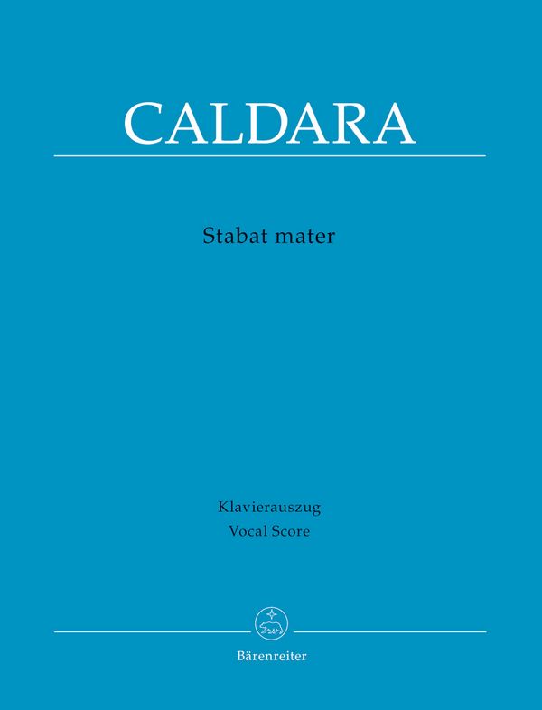 Stabat Mater für Soli, gem Chor und Orchester&nbsp;&nbsp;Klavierauszug&nbsp;&nbsp;