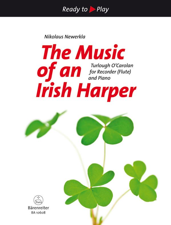The Music of an Irish Harper&nbsp;&nbsp;für 1-2 Blockflöten (Flöten) und Klavier&nbsp;&nbsp;