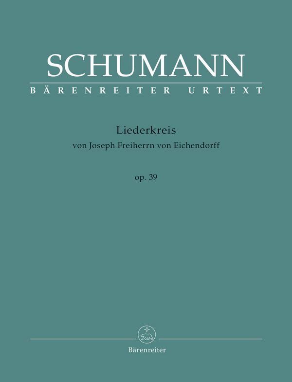Liederkreis op.39&nbsp;&nbsp;für Gesang (mittel) und Klavier&nbsp;&nbsp;