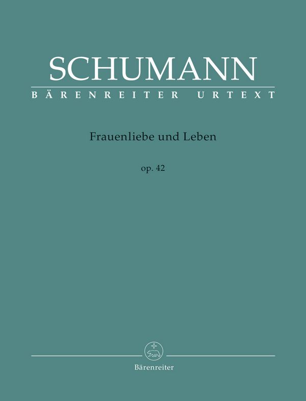 Frauenliebe und Leben op.42&nbsp;&nbsp;für Gesang (mittel) und Klavier&nbsp;&nbsp;