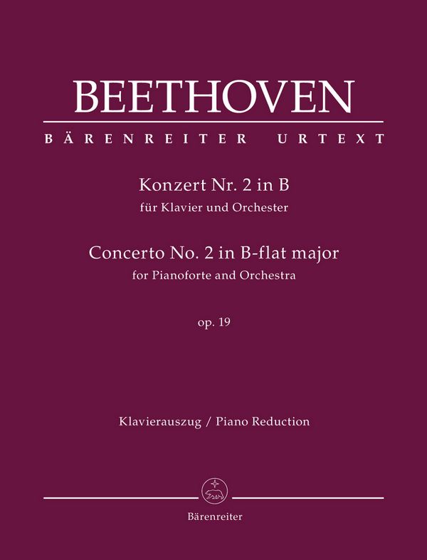 Konzert B-Dur Nr.2 op.19 für Klavier und