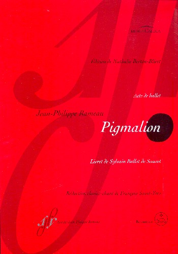 Opera omnia séries 4 vol.16&nbsp;&nbsp;Pigmalion RCT52&nbsp;&nbsp;réduction chant et piano