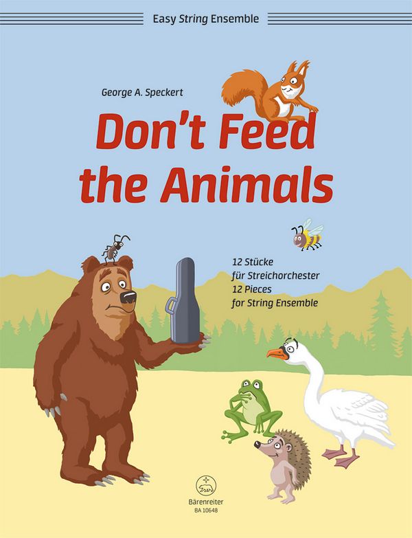 Don't feed the Animals  für Streichorchester  Partitur und Stimmen (1-1-1-1-1)
