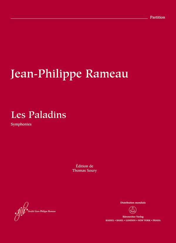 BA8870-01  Les Paladins RCT51 -Comédie-ballet in 3 Akten  for orchestra  Partitur