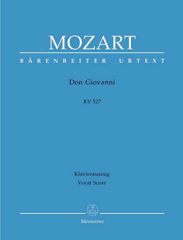 Don Giovanni KV527&nbsp;&nbsp;&nbsp;&nbsp;Klavierauszug (it/dt),  gebunden