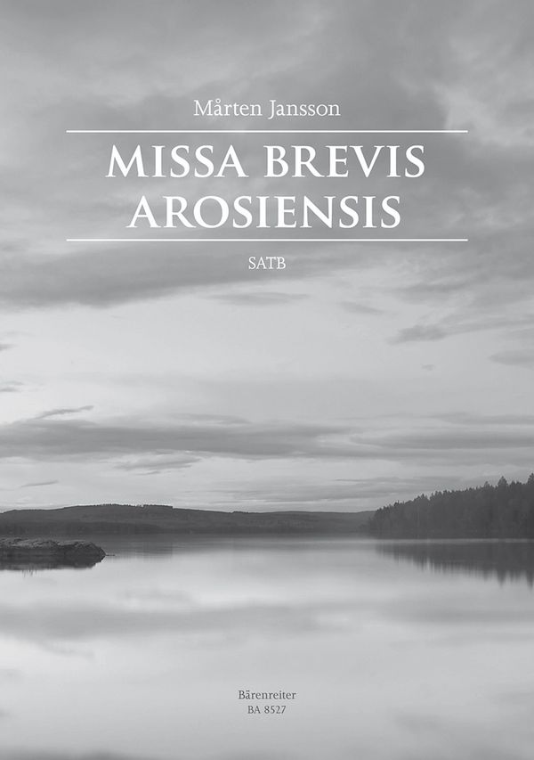 Missa brevis arosiensis  für gem Chor a cappella  Partitur